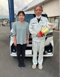 スペーシアカスタムご納車ありがとうございました！！